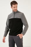 Buratti Regular Fit Anti-Pilling Tüylenme Yapmayan Dik Yaka Şardonlu 2'li Paket Polar Erkek POLAR 5906016S2