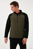 Buratti Slim Fit Yarım Fermuarlı Soğuk Geçirmez Şardonlu 2'li Paket Polar Erkek POLAR 5906055S2