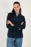 Lela Slim Fit Yumuşak Dokulu Anti-Pilling Tüylenme Yapmayan 2'li Paket Polar Bayan POLAR 5907000S2