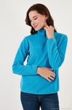 Lela Slim Fit Yumuşak Dokulu Anti-Pilling Tüylenme Yapmayan 2'li Paket Polar Bayan POLAR 590700200S2