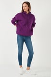 Lela Regular Fit Pamuklu Kapüşonlu Yaka Şardonlu Kışlık 2'li Paket Sweat Bayan SWEAT 5863854S2