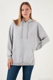 Lela Regular Fit Pamuklu Kapüşonlu Yaka Şardonlu Kışlık 2'li Paket Sweat Bayan SWEAT 5863854S2