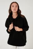Lela Regular Fit Pamuklu Kapüşonlu Yaka Şardonlu Kışlık 2'li Paket Sweat Bayan SWEAT 5863854S2