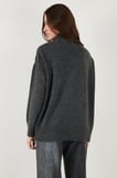 Lela Oversize Fit Balıkçı Yaka Yumuşak Dokulu 2'li Paket Triko Kazak Bayan KAZAK 680KZ00469S2
