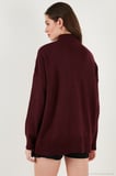 Lela Oversize Fit Balıkçı Yaka Yumuşak Dokulu 2'li Paket Triko Kazak Bayan KAZAK 680KZ00469S2