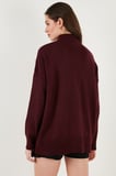 Lela Oversize Fit Balıkçı Yaka Yumuşak Dokulu 2'li Paket Triko Kazak Bayan KAZAK 680KZ00469S2