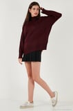 Lela Oversize Fit Balıkçı Yaka Yumuşak Dokulu 2'li Paket Triko Kazak Bayan KAZAK 680KZ00469S2