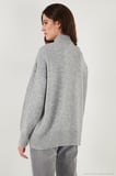 Lela Oversize Fit Balıkçı Yaka Yumuşak Dokulu 2'li Paket Triko Kazak Bayan KAZAK 680KZ00469S2