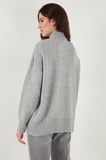 Lela Oversize Fit Balıkçı Yaka Yumuşak Dokulu 2'li Paket Triko Kazak Bayan KAZAK 680KZ00469S2