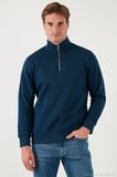 Buratti Pamuklu Regular Fit Dik Yaka 2'li Paket Sweat Erkek SWEAT 59052592S2