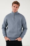 Buratti Pamuklu Regular Fit Dik Yaka 2'li Paket Sweat Erkek SWEAT 59052592S2