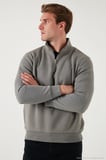 Buratti Pamuklu Regular Fit Dik Yaka 2'li Paket Sweat Erkek SWEAT 59052592S2