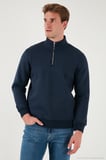 Buratti Pamuklu Regular Fit Dik Yaka 2'li Paket Sweat Erkek SWEAT 59052592S2
