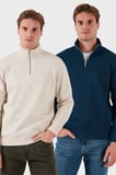 Buratti Pamuklu Regular Fit Dik Yaka 2'li Paket Sweat Erkek SWEAT 59052592S2