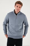 Buratti Pamuklu Regular Fit Dik Yaka 2'li Paket Sweat Erkek SWEAT 59052592S2