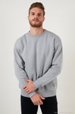 Buratti Regular Fit Bisiklet Yaka Şardonlu 2'li Paket Sweat Erkek SWEAT 5905255S2