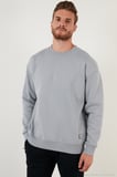 Buratti Regular Fit Bisiklet Yaka Şardonlu 2'li Paket Sweat Erkek SWEAT 5905255S2