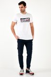 Buratti Pamuklu Baskılı 3'lü Paket T Shirt Erkek T SHİRT 541S3 Siyah-Lacivert-Beyaz
