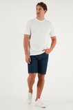 Buratti Pamuklu Regular Fit Bisiklet Yaka 3'lü Paket T Shirt Erkek T SHİRT 59020204S3 Siyah-Mavi-Ekru