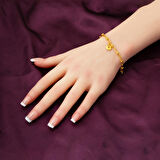 Tiffany 22 Ayar Altın Bileklik