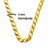 Halep 22 Ayar Altın Zincir 60 cm