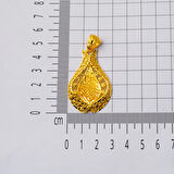 Yıldız Lale Tuğra Altın Kolye