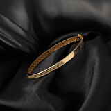 Uzay Yolu Altın Kelepçe Bilezik