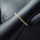 Örme Zincirli 14 Ayar Altın Bileklik