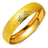 14 gr. 22 Ayar Altın Bilezik (1,5 cm Enli)