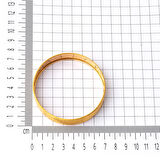 15 gr. 22 Ayar Düz Altın Bilezik (1,5 cm Enli)