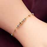 14 Ayar Altın Dorika Toplu Bileklik