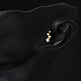 14 Ayar Altın Piercing Tragus Küpe