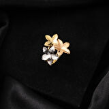 14 Ayar Altın Yaşam Çiçeği Yüzük