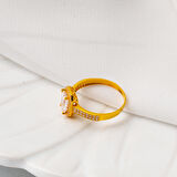 22 Ayar Altın Baget Yüzük