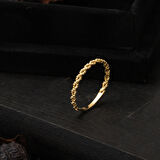 Burgu 14 Ayar Altın Yüzük