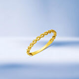 Burgu 14 Ayar Altın Yüzük