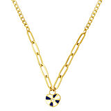 Kalpli 14 Ayar Altın Zincir Kolye