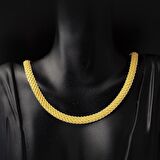 4 Sıra Burgu Örgülü Altın Set