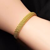 4 Sıra Burgu Örgülü Altın Set