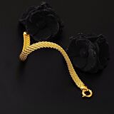 4 Sıra Burgu Örgülü Altın Set