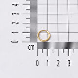 Altın Halka Küpe 14 Ayar 1 cm. Çaplı
