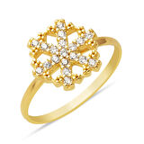 14 Ayar Kartanesi Altın Çocuk Yüzüğü