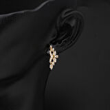 14 Ayar Damla Tasarım Altın Üçlü Söz Seti