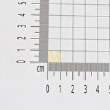 M Harfi Minimal 14 Ayar Altın Küpe