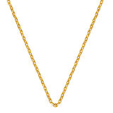 Force 14 Ayar Altın Zincir Kolye (2 mm Enli) 65 cm.