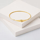 Lades 14 Ayar İnce Kelepçe Bilezik