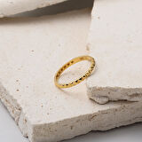 14 Ayar Kalemli Taşsız Altın Yüzük