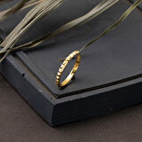 14 Ayar Kalemli Taşsız Altın Yüzük