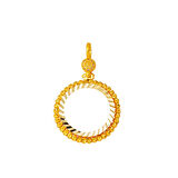 Yarım Altınlık Dorikalı Kolye Ucu