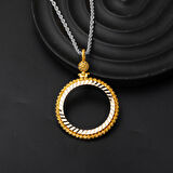 Tam Altınlık Dorikalı Kolye Ucu